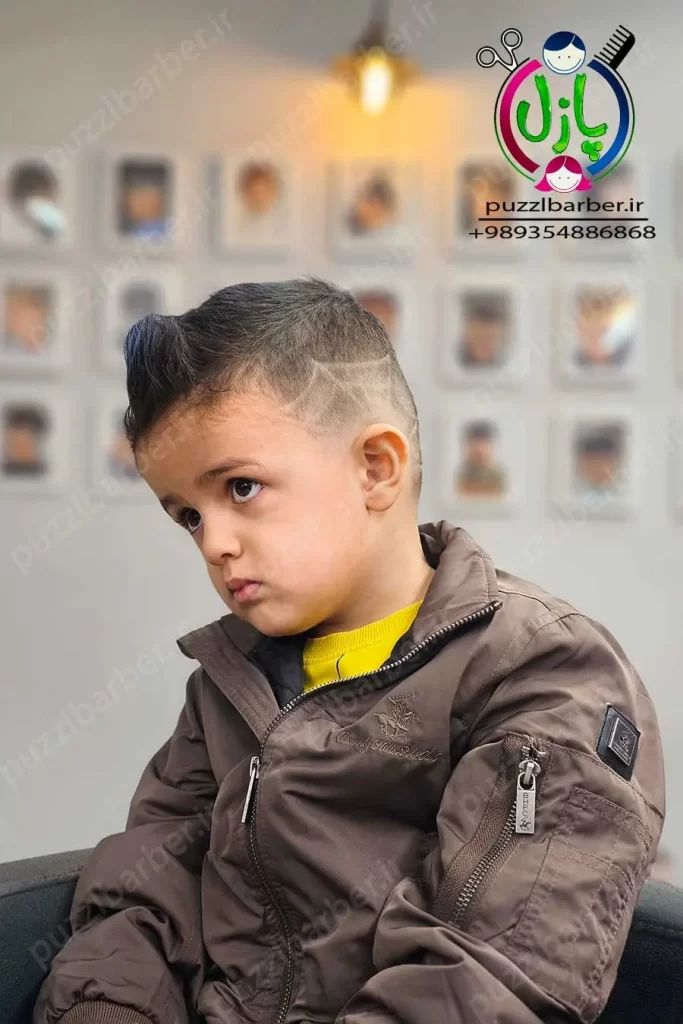 نمونه کار حسن پیرعلی - آرایشگر کودک پازل