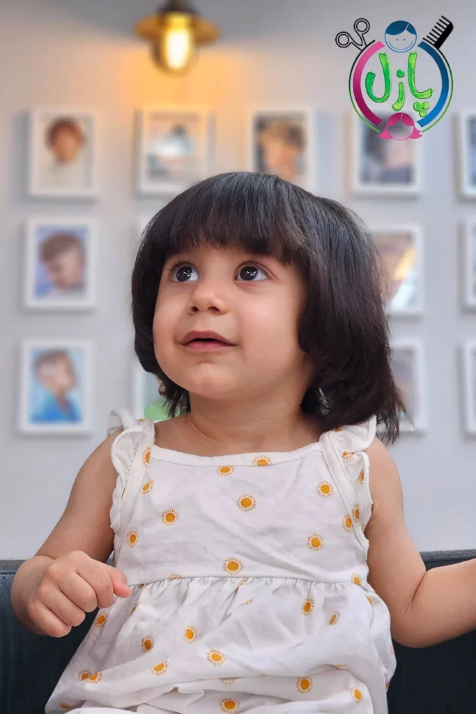 نمونه کار حسن پیرعلی در آرایشگاه کودکان پازل